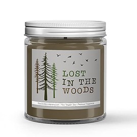 Lost in the Woods Candle (4oz) Forest and Dirt Scented Soy