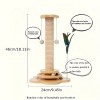 Durable Wooden Cat Tree Scratching Posts, Teaser Wands, And Scratching