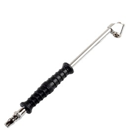 Air Tire Inflator Air Chuck Air Hose Dual Head Chuck Valve Tool 27cm Metal Dual Head for Car Motorcycle