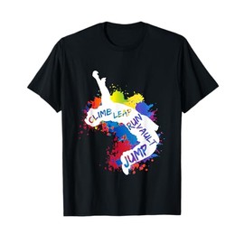 Parkour City Ninja Free Running Jump Leap Vault Athlete Gift T-Shirt