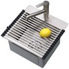 VALISY 15 x 15 Inch SUS304 Stainless Steel Square Topmount
