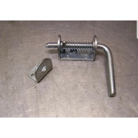 Buyers Products Heavy Duty 1/2" Zinc Spring Latch With Keeper #B2595LKB