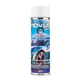 NOVUS 1802 | Glass Cleaner Spray | Powerful Foaming Glass Cleaner, Streak-Free Shine for Home and Auto | Safe for All Glass Surfaces | 16 Ounces (1 Pack)