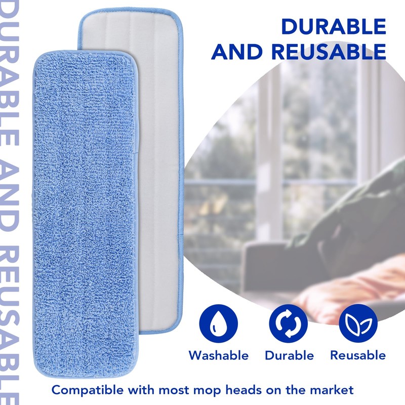 Sgizoku Microfiber Absorbing Pads Compatible with E -Cloth Deep Clean
