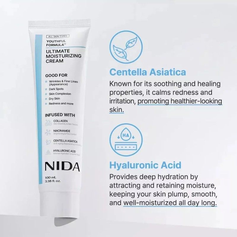 Crema Hidratante Nida Youth Formula Ultimate Ewar Gfjk