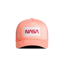 FIELD GRADE Skylab NASA 25th Anniversary Pink Trucker Hat