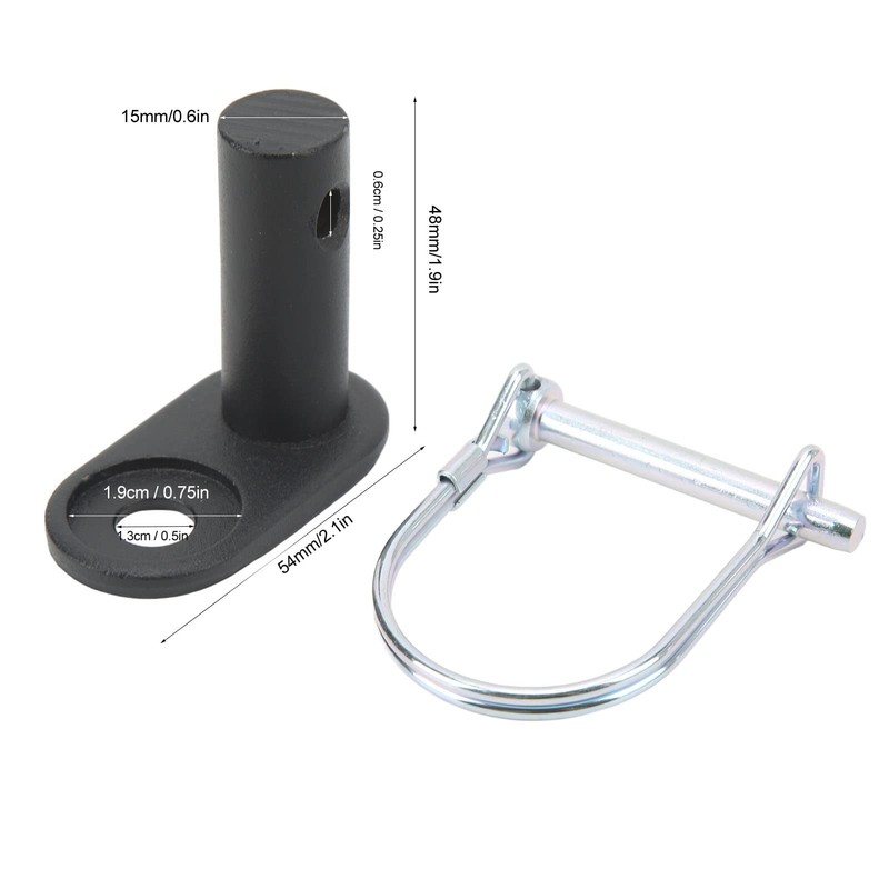 Bike Trailer Hitch, Connector Carbon Steel Bike Hitch Coupler Replacement
