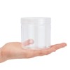Juvale Slime Containers with Lids - 8 Pack Clear Plastic