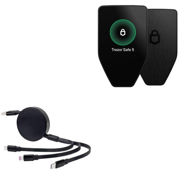 BoxWave Cable Compatible with Trezor Safe 5 - AllCharge PD