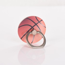 4Pack Cute Phone Ring Holder, Basketball Football Tennis Baseball Volleyball Rugby 360 Rotation Finger Ring Stand Kickstand Grip Mount (Ball 02)