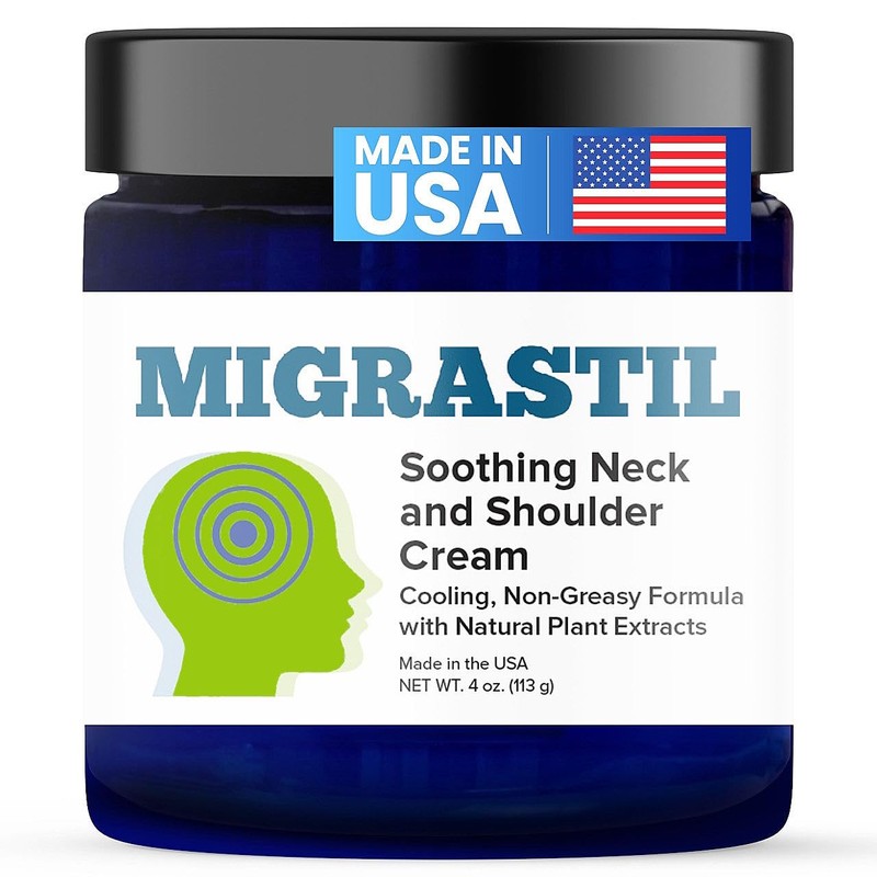 Basic Vigor Migrastil Neck & Shoulder Cream. Cooling Comfort for