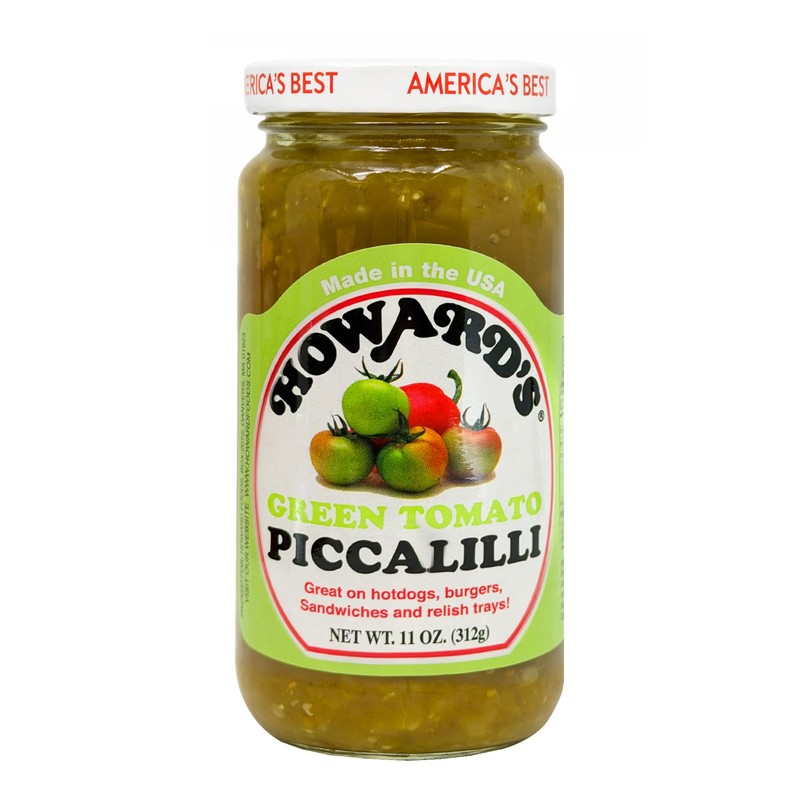 Howard’s Green Tomato Piccalilli 11 oz (312g) | Classic Relish