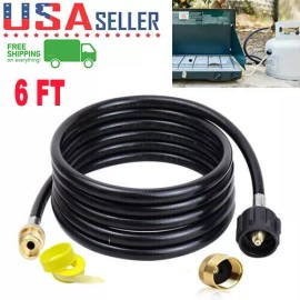 For Weber 6FT QCC Propane Adapter Hose LP Tank 1lb to 20lb Converter for Weber Q Gas Grill