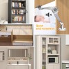 Pack of 2 Soft Close Lid Support Hinges with Attachment,