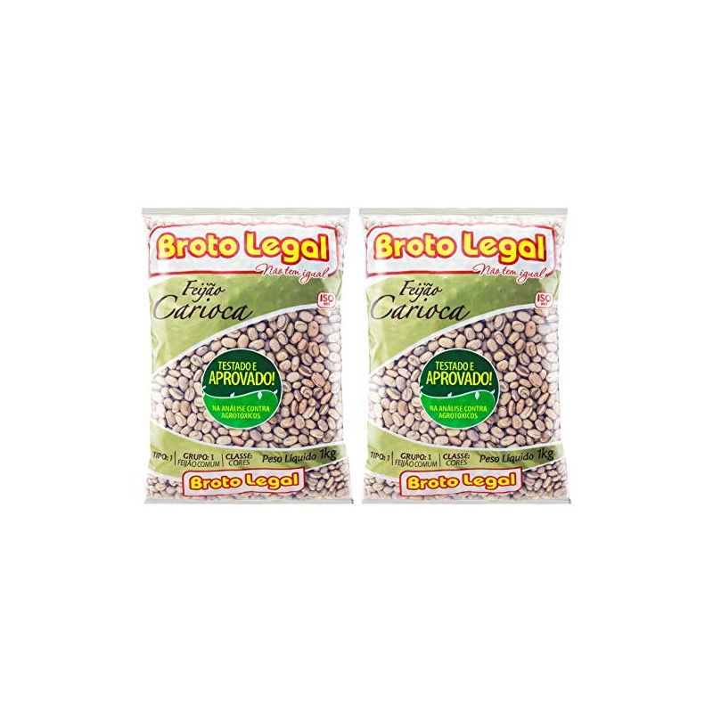 3 Set of 2- Broto Legal Feijao Carioca 1kg |