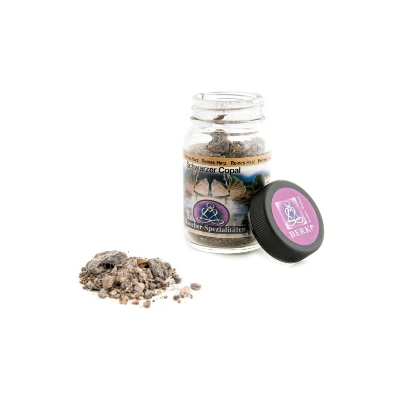 Berk HS-265 Incense Black Copal Saumerio Pure Resins