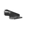 Chrome Plated Steel Right Hand Horizontal Pivot Bracket with Horizontal