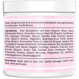 Crema facial antienvejecimiento. La mejor crema hidratante antiarrugas para cara, manos, cuello. Reduce arrugas, líneas finas, patas de gallo, ojos hi
