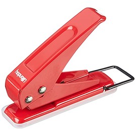 Wonday Single Hole Punch in Blister Pack, Assorted Colours
