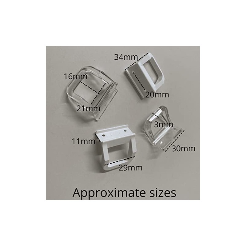 Louvolite Operating Handle for Pleated Blinds (PL1001) (White)