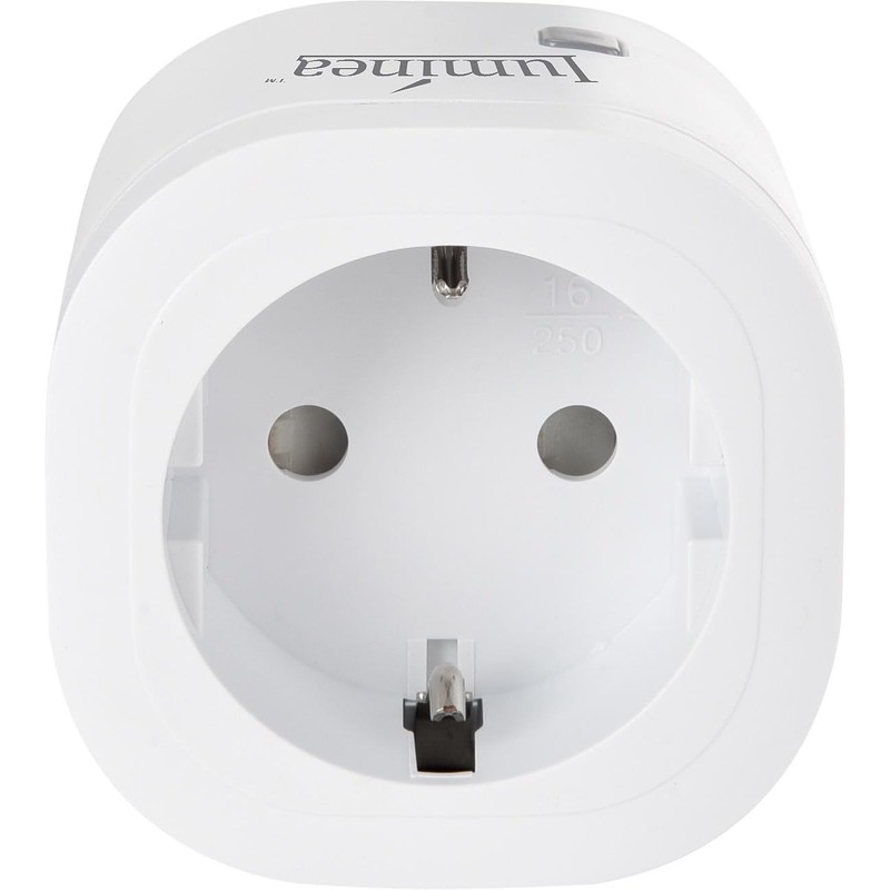 Luminea Window Contact Switch: Wireless Socket with Door & Window