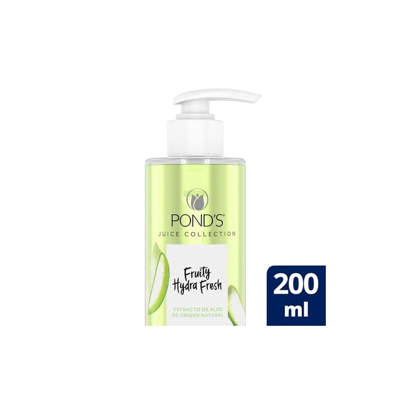 Gel Limpiador Facial Pond's Fruity Hydra Fresh Aloe 200 ml