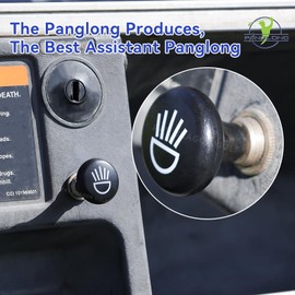 Panglong Universal Golf Cart Light Switch, Push Pull Headlight Switch Button-12Volt - 2PCS Replace for Golf Cart Club Car, Yamaha, EZGO Models, OEM #4034