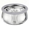 3L/0.8 Gallon No Spill Water Bowl for Dogs, Double-Wall Stainless
