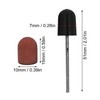 120# Grit Nail Art Sanding Caps Manicure Polishing Grinding Bands