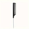 Professional Rat Tail Comb for Hair Styling, Parting, Coloring (Black)