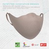 Airpop Original Reusable Face Mask, 4 Replacement Filters Included, Multi