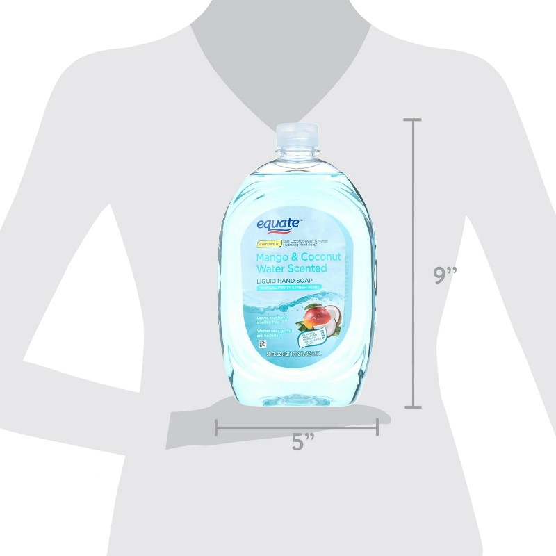 Equate Liquid Hand Soap, 50 fl oz- (Choose Your Scent)