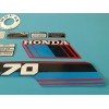 HONDA ATC70 1985 MODEL DECAL GRAPHIC SET (10 DECALS) (*#h04)