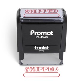 Promot Shipped - Self Inking Rubber Stamp - Ink Stamps