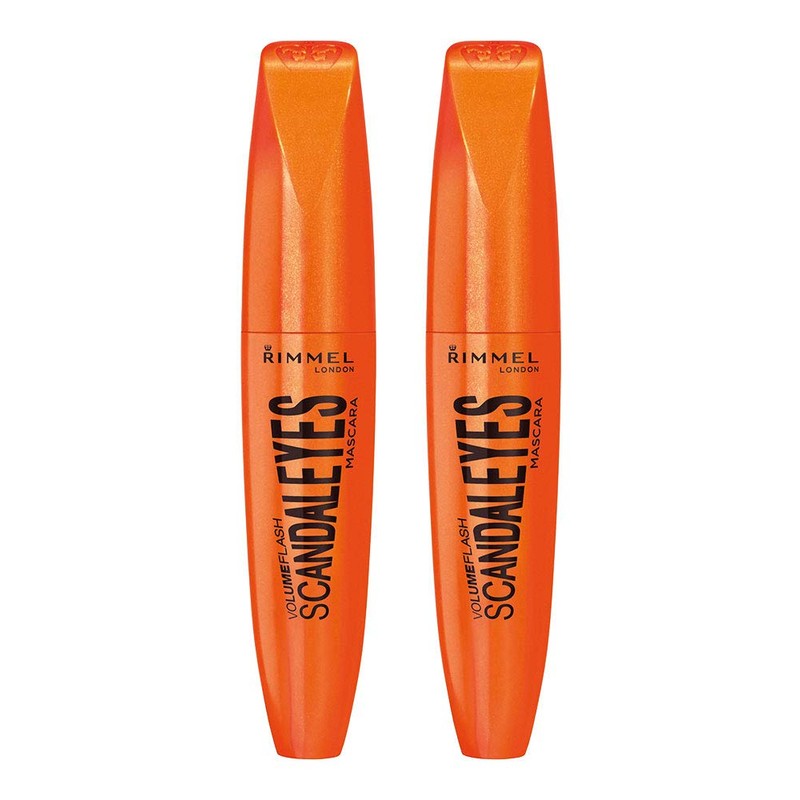Rimmel Scandaleyes Mascara, Extreme Black, 12mL (0.41 Fl Oz), Pack