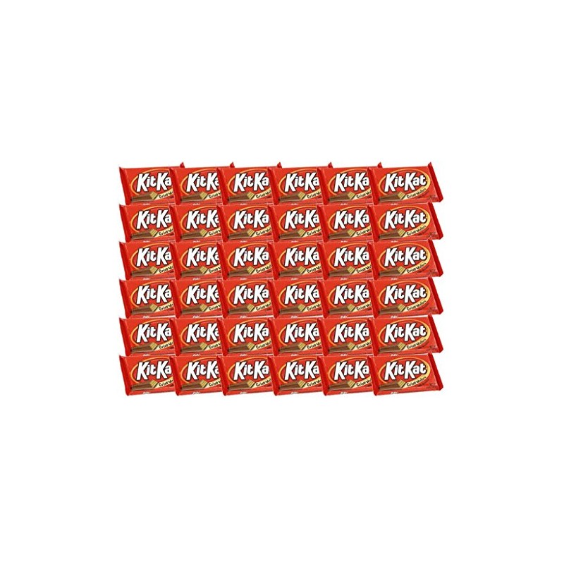 HERSHEY'S Kit Kat Crisp Wafers in Milk Chocolate, 1.5-Ounce (Pack