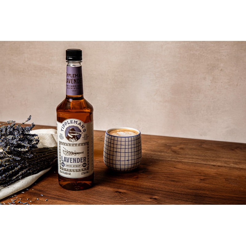 Tippleman's Lavender Coffee Syrup - Rich Flavor for Hot or