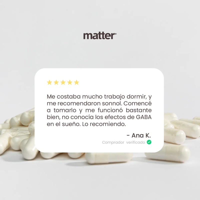 YOU MATTER Sonnol GABA, Inositol, Taurina – 60 Cápsulas ​