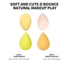 Yellow Makeup Sponges 7 Pcs Set, Latex-Free Beauty Sponge for