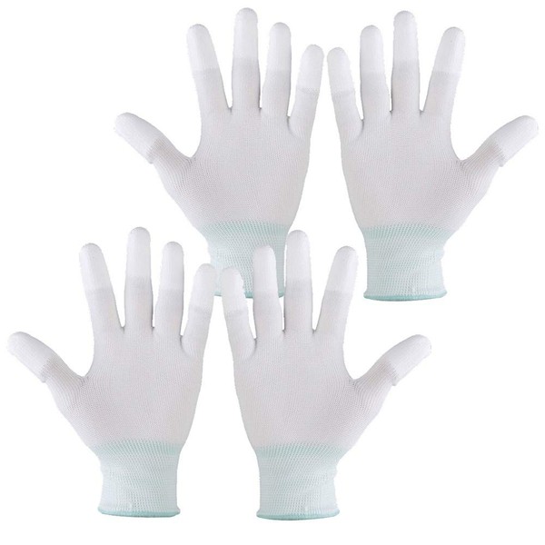 2Pairs Quilting Gloves for Free Motion Sewing Lightweight and Form-Fitting