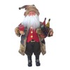Santa's Workshop 15" Wine Tasting Claus Santa, RED
