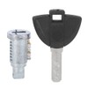 Motorcycle Rear Passenger Seat Lock Core Key Set Fit for