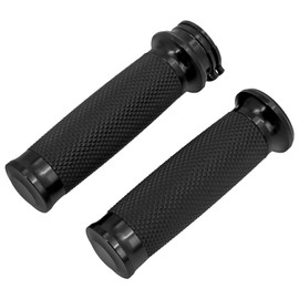HDBUBALUS 1" Handlebar Grips Hand Grips Fit for Harley Softail Touring Dyna Sportster XL883 1200 XR VRSC