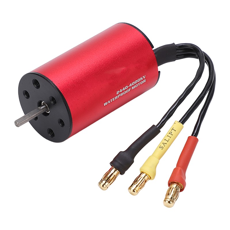 RC Transmitter 2.4G CH2 Remote Controller with Receiver 2440 4000KV