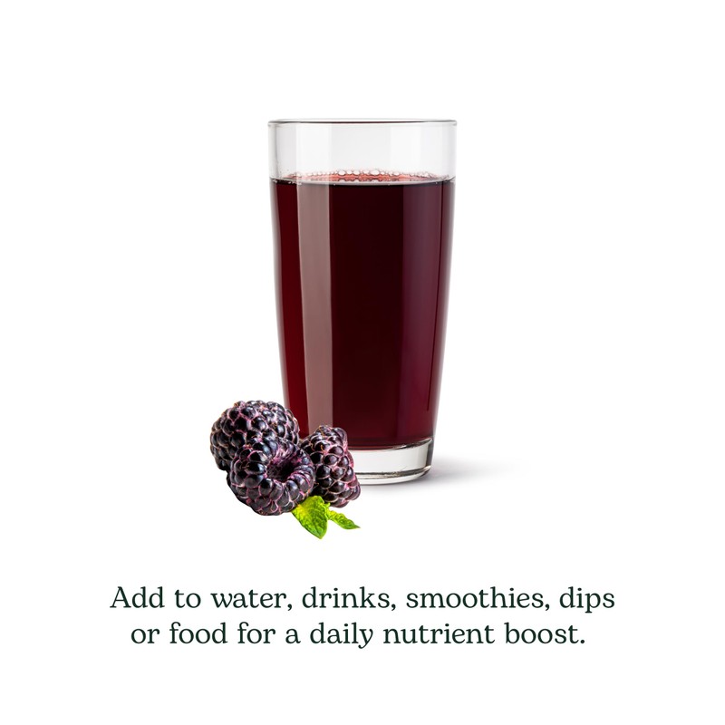 Eclectic Herb - Black Raspberry Powder Superfood Supplement | Nutritional