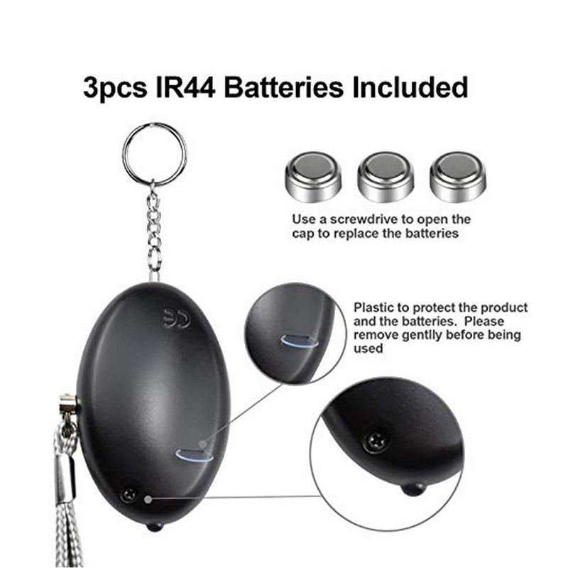 Tactical Scorpion Gear R1 Self Defense 130dB Personal Alarm w