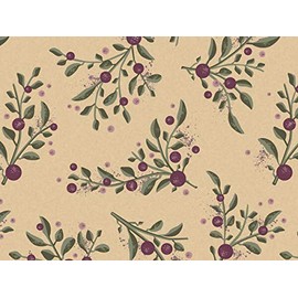 Tuscan Harvest Kraft Design Print 15"x 20" Gift Grade Tissue Paper Sheets Choose Package Amount (12)