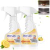 cuoct 2Pcs All-Purpose Oil Stain Cleaner, Kitchen Oil Remover Degreaser