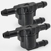 2 PCS 2-Way Windscreen Washer Check valves, Fluid Hose for
