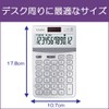 CASIO JF - Z200 Design Calculator, Just Type, 12 Digit